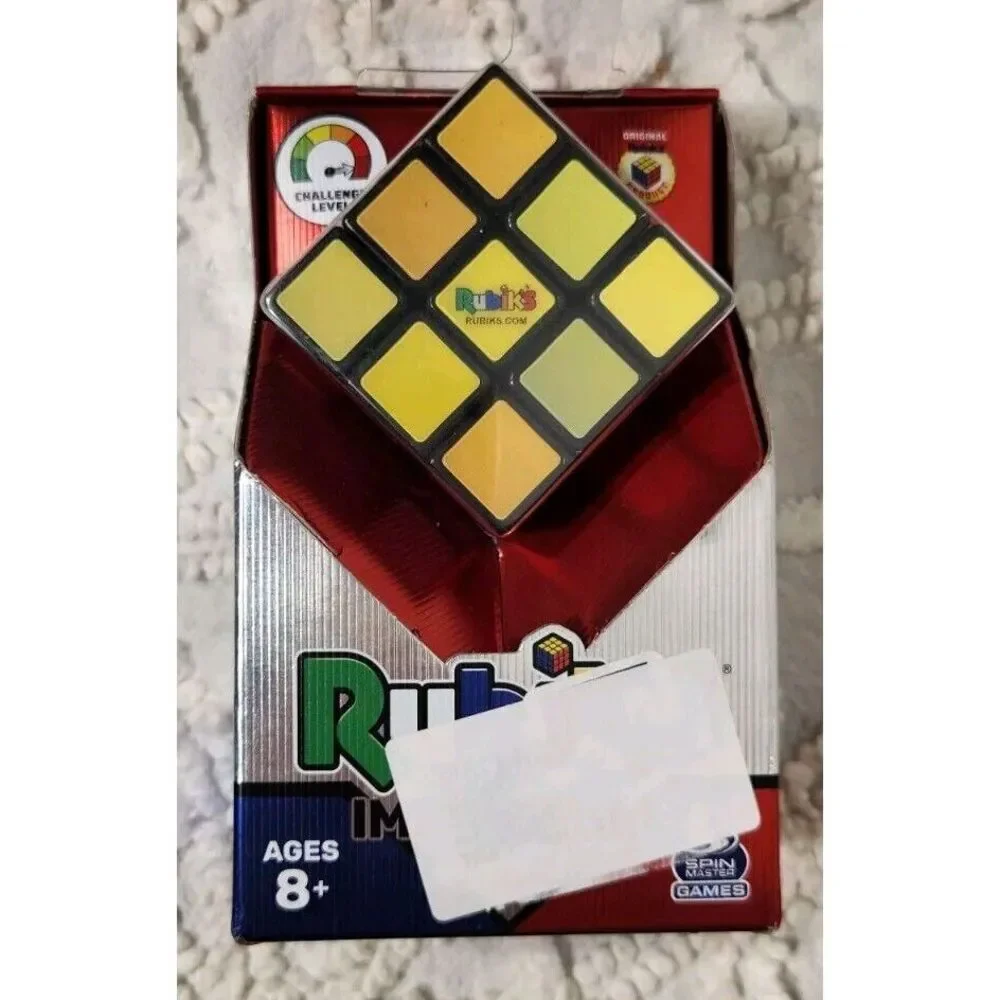 Rubik's Impossible Cube 3 x 3 Iridescent Color Changing Tiles Hasbro Brand NWT